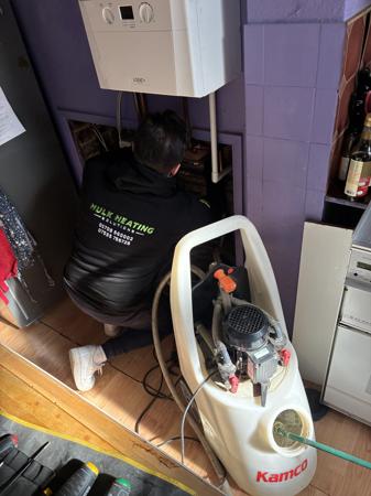 Heating and plumbing work by Hulk Heating Solutions