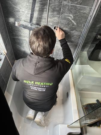 Heating and plumbing work by Hulk Heating Solutions