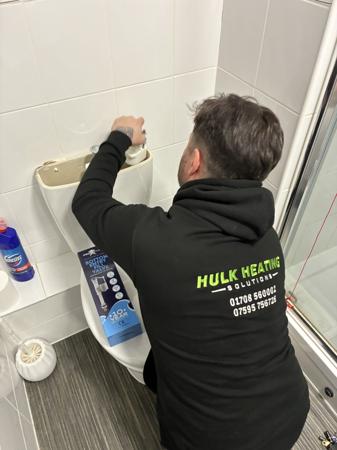 Heating and plumbing work by Hulk Heating Solutions
