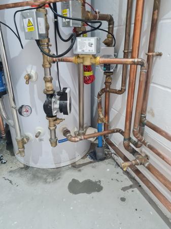 Heating and plumbing work by Hulk Heating Solutions